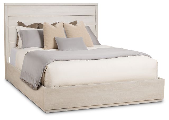 Capraia Light Tone Panel Bed