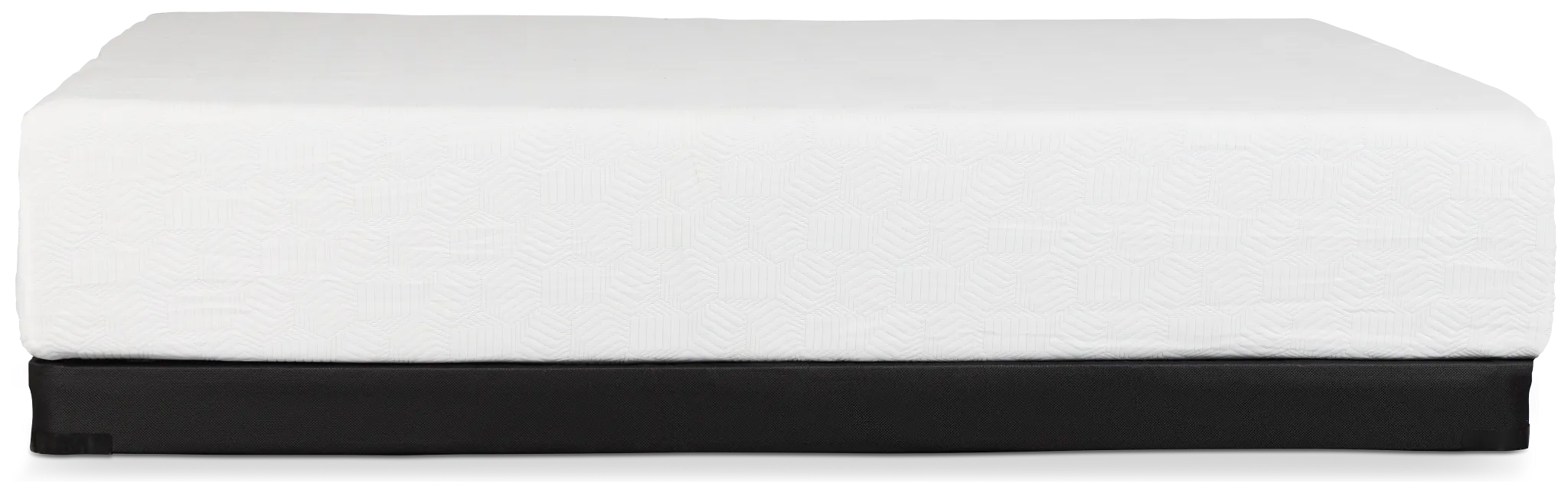 Rest & Renew By Zinus Gel Memory Foam Mattress 14" Plush Low-profile Mattress Set