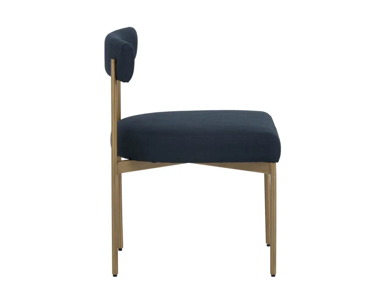 Mabel Navy Upholstered Side Chair Mabel Navy Upholstered Side Chair