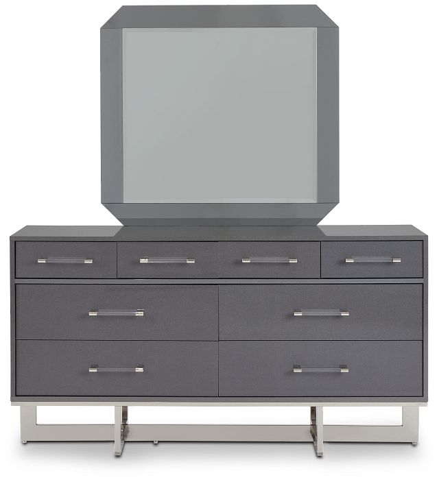 Cortina Gray Dresser & Mirror (4)