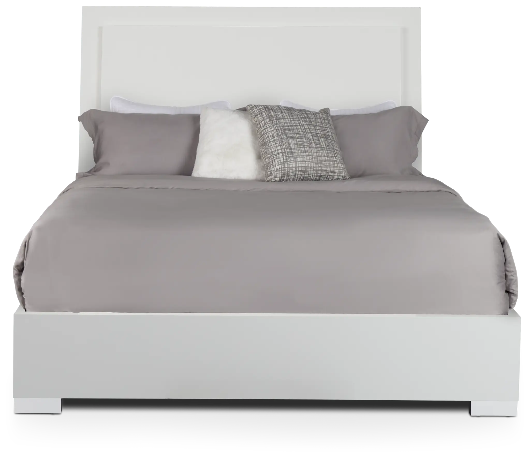 Verona White Platform Bed Verona White Platform Bed