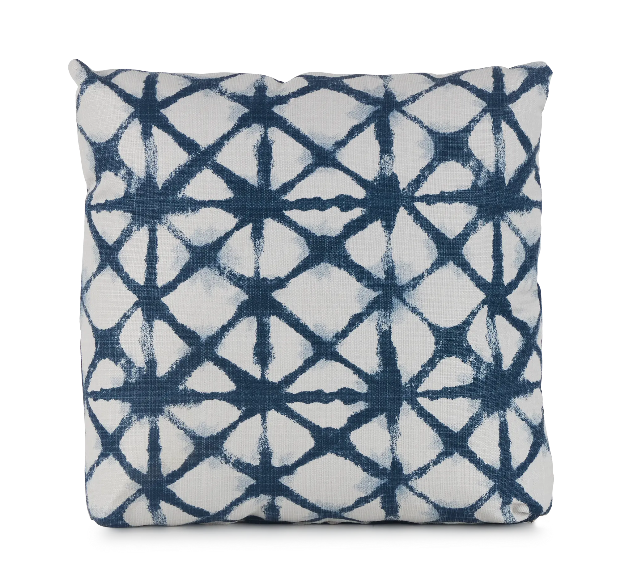 Shibori Dark Blue 18" Indoor/outdoor Square Accent Pillow Shibori Dark Blue 18" Indoor/outdoor Square Accent Pillow