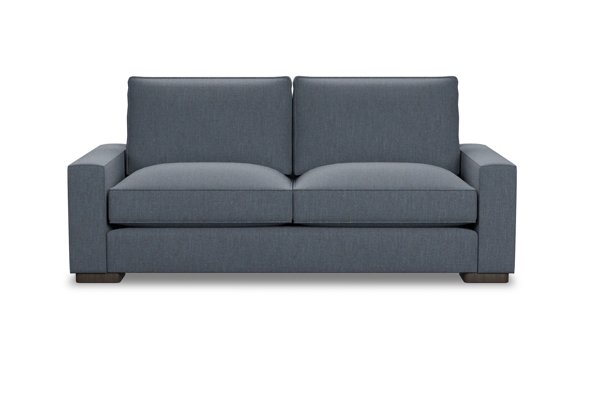 Edgewater Victory Dark Blue 84" Sofa W/ 2 Cushions