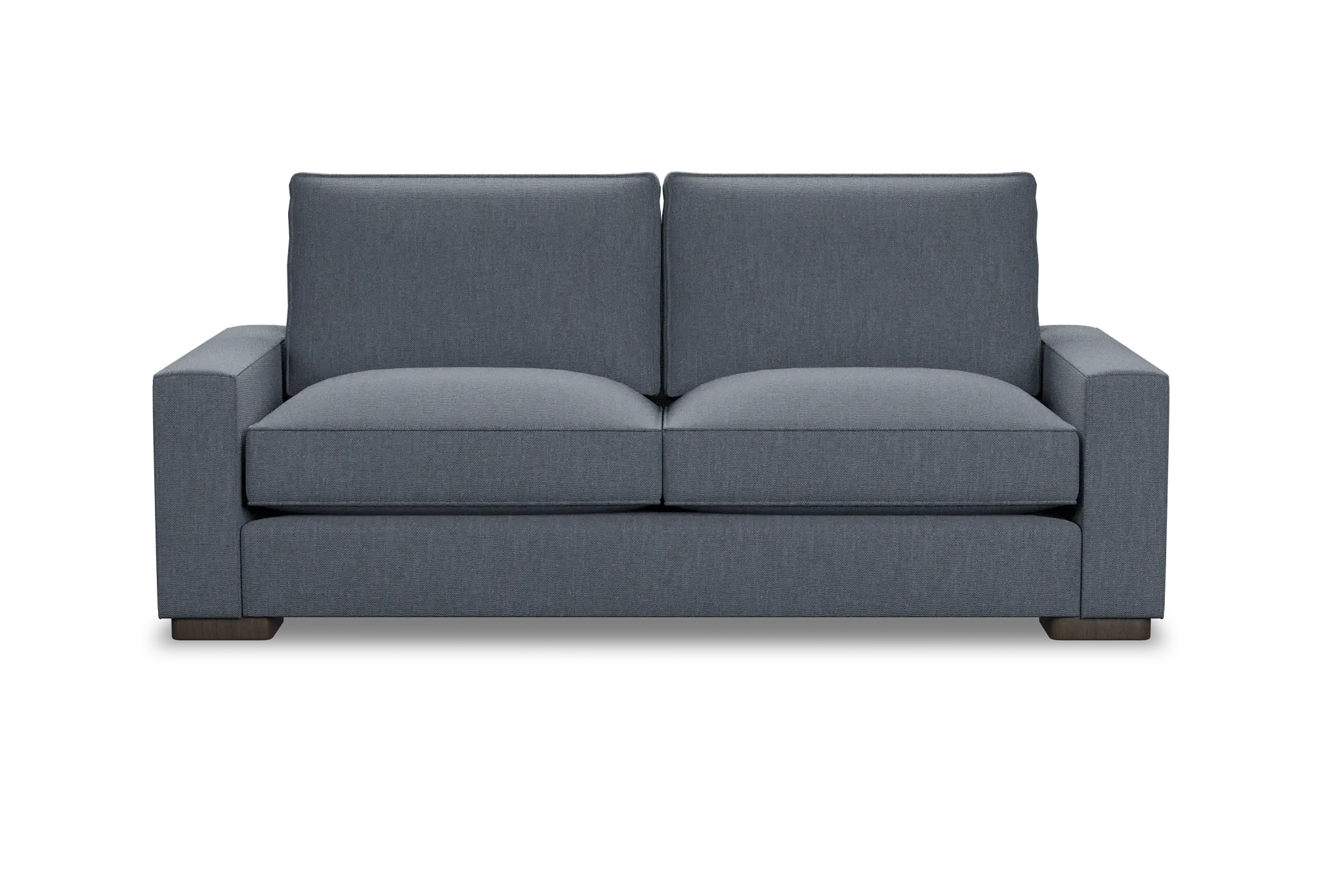 Edgewater Victory Dark Blue 84" Sofa W/ 2 Cushions Edgewater Victory Dark Blue 84" Sofa W/ 2 Cushions