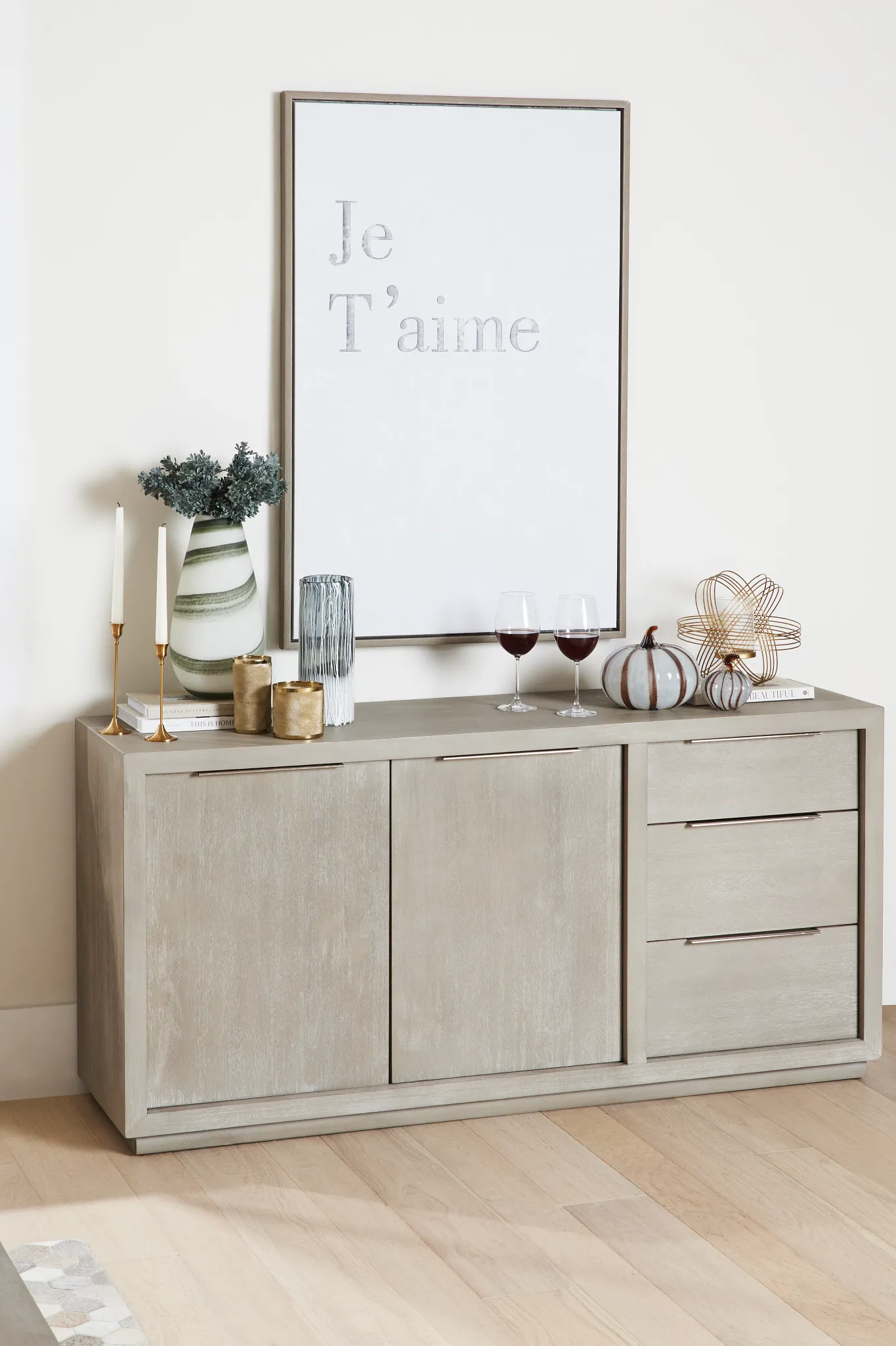 Madden Light Tone Rect Table & 4 Chairs