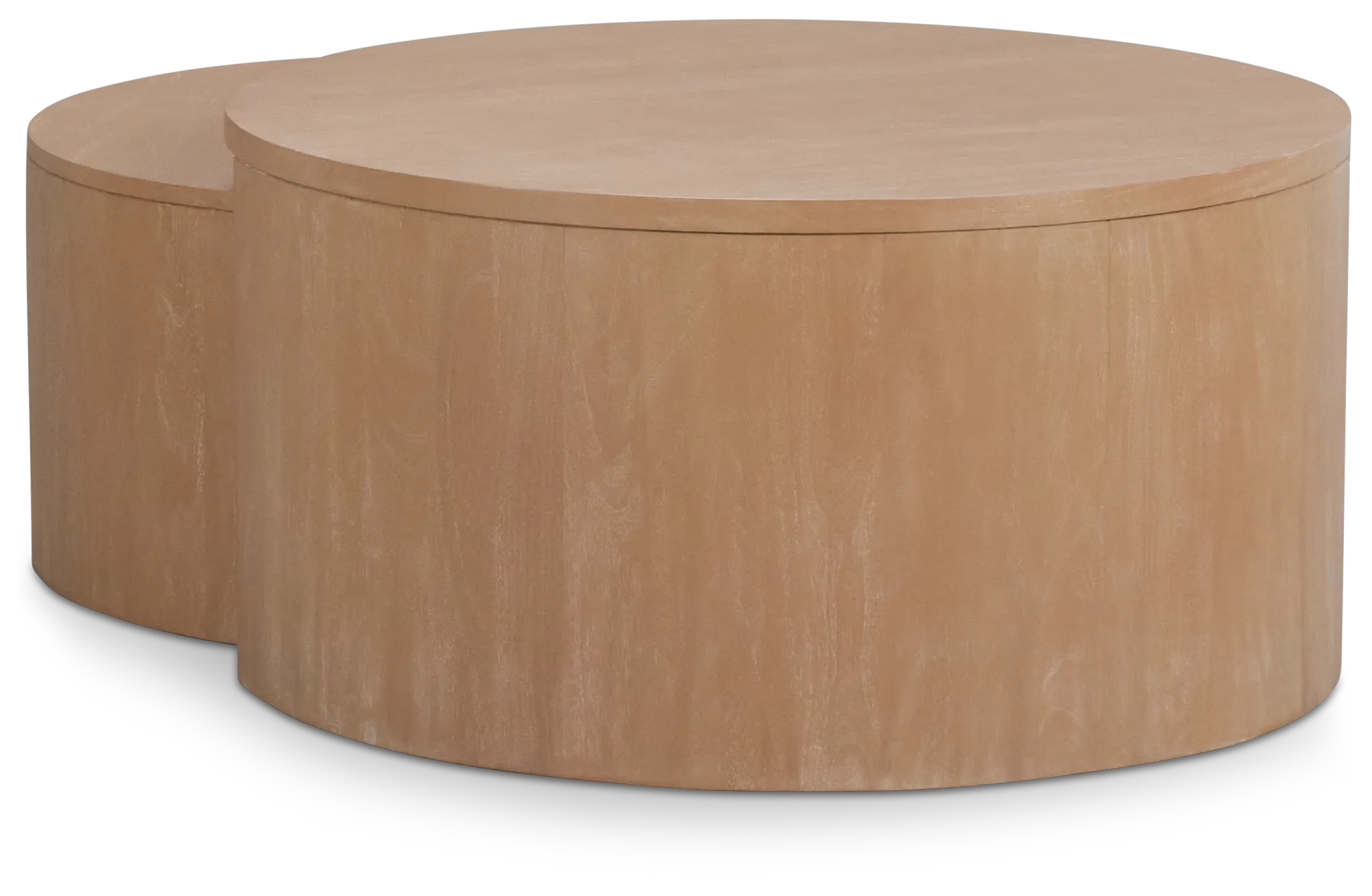 Matteo Light Tone Wood Nesting Coffee Table