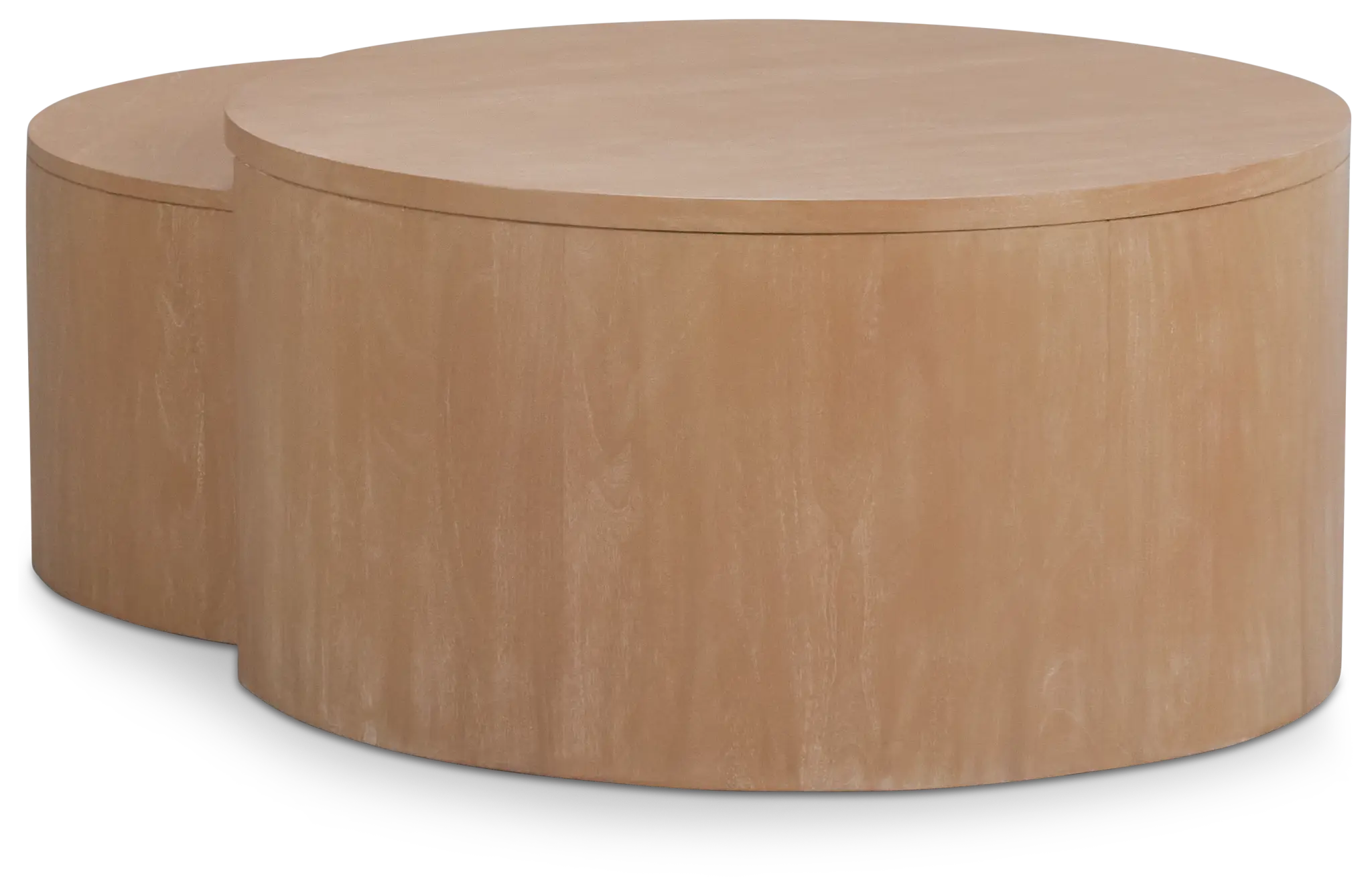 Matteo Light Tone Wood Nesting Coffee Table Matteo Light Tone Wood Nesting Coffee Table