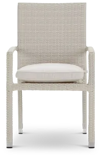 Bahia White Arm Chair