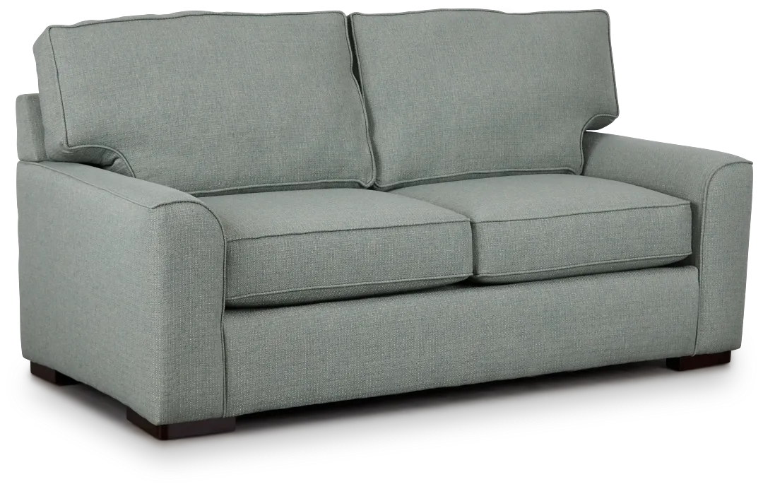 Austin Green Fabric Memory Foam Sleeper