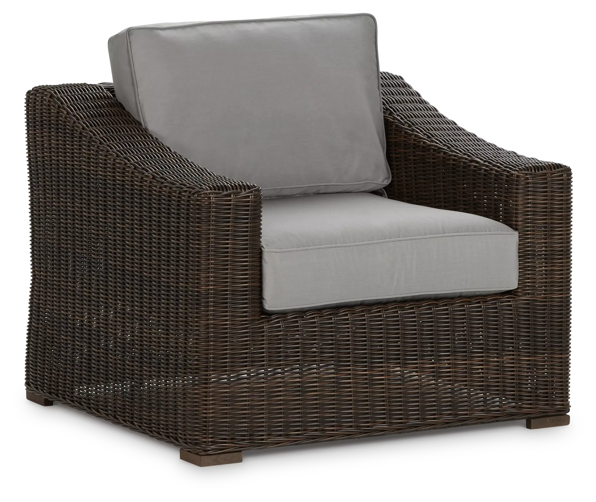 Canyon Dark Brown Gray Chair