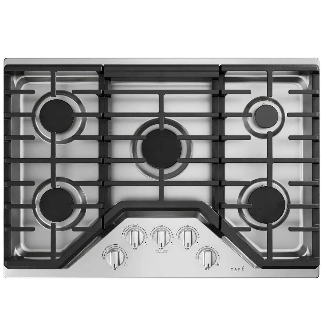 Cafe 70302 Series Stainless Steel 30" Gas Cook Top