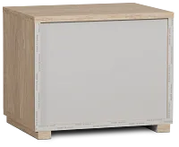 Malta Light Gray Nightstand