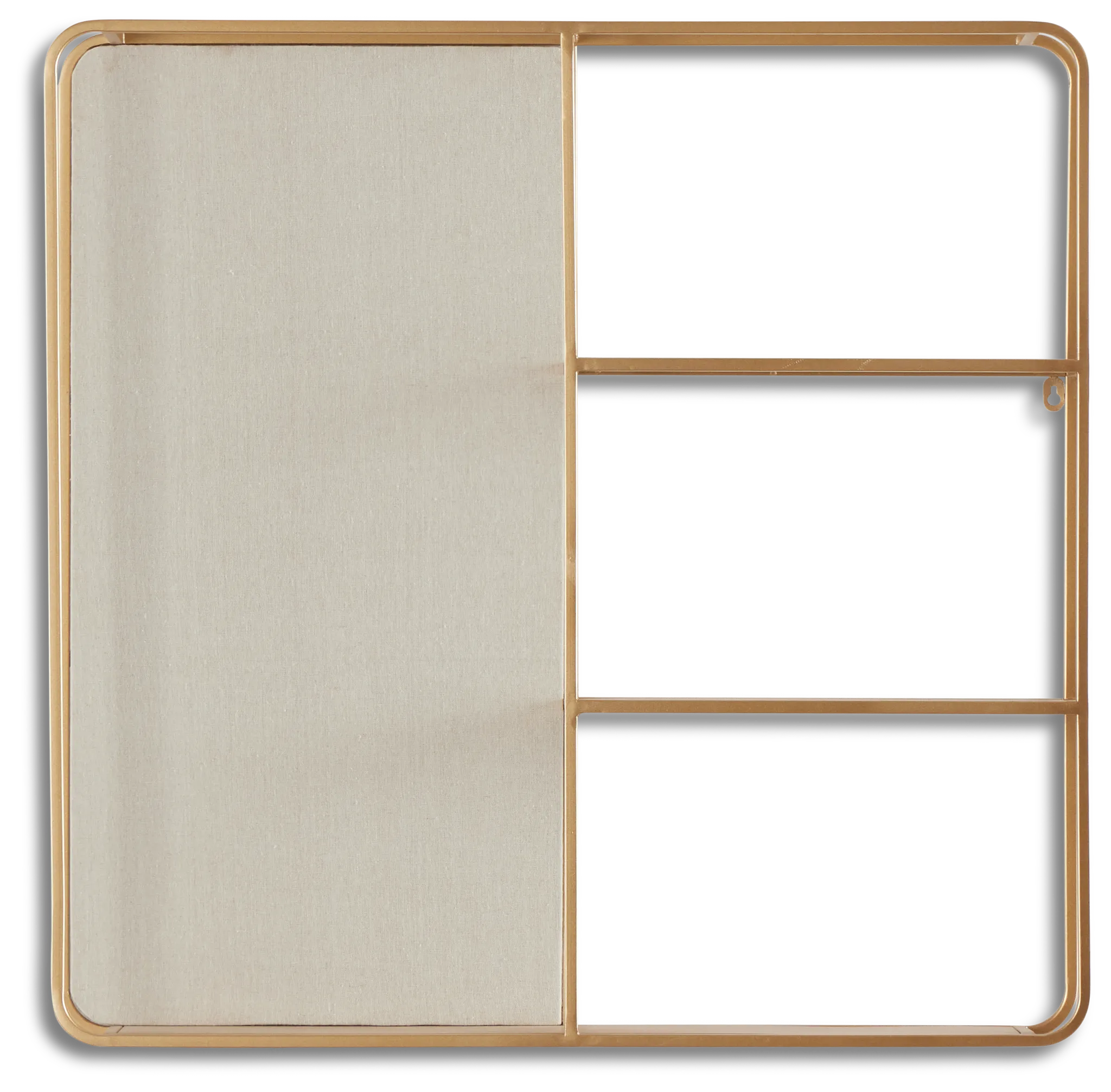 Bayu Gold Wall Shelf