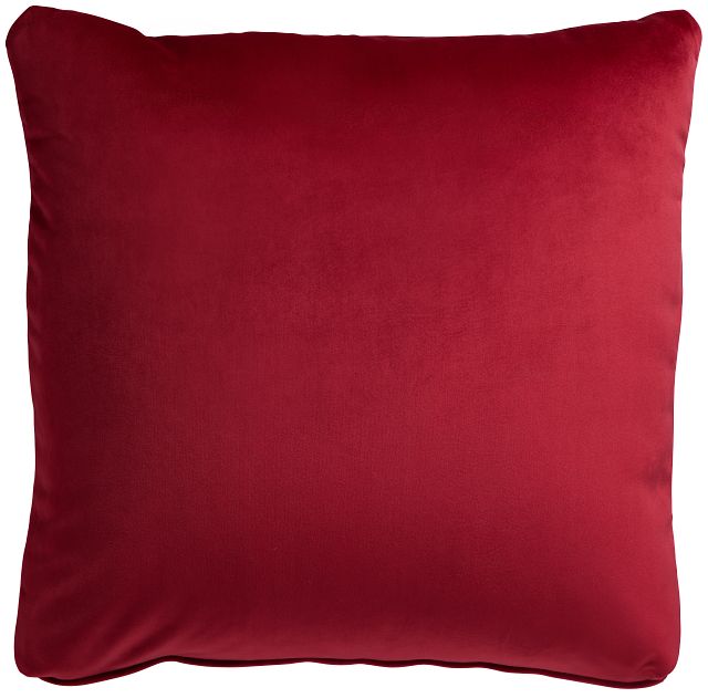Reign Red 22" Accent Pillow