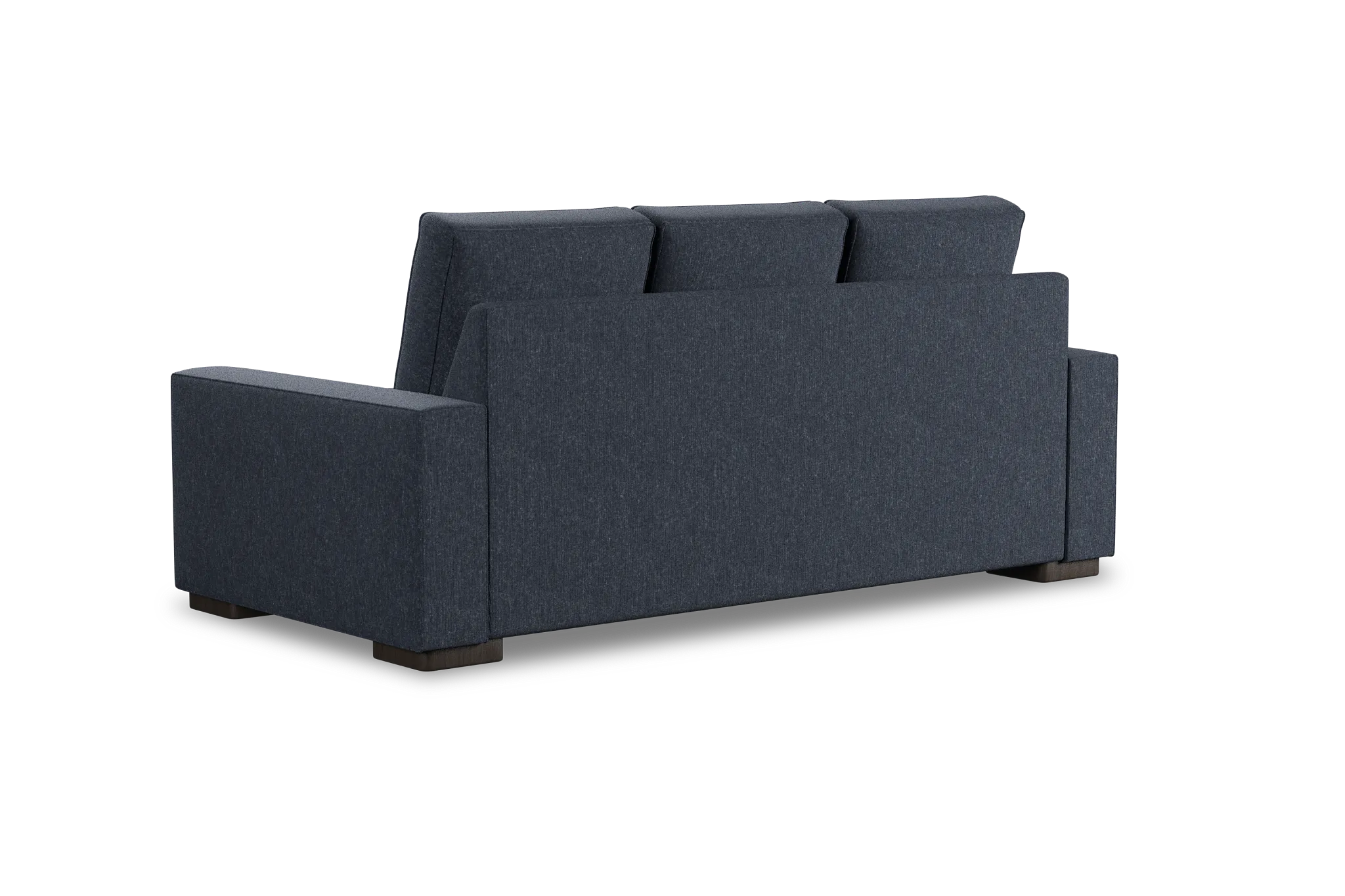 Edgewater Maguire Blue 84" Sofa W/ 3 Cushions