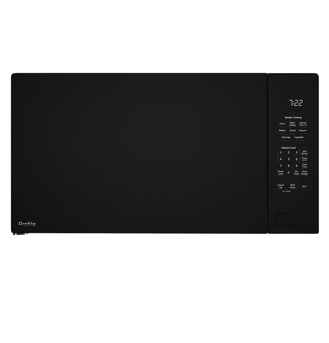 Ge Profile 22 Series Black Built-in Microwave