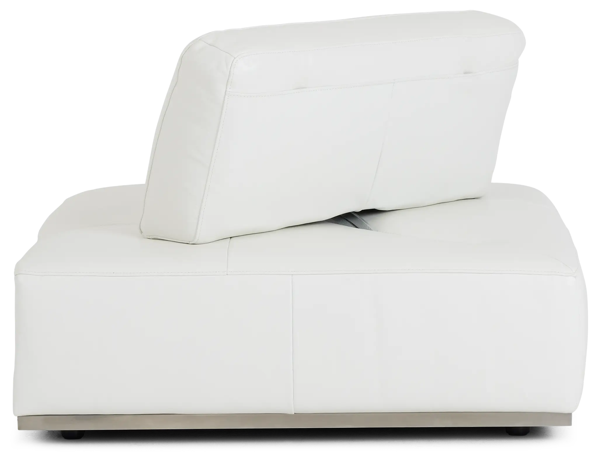 Landon White Leather Wedge Landon White Leather Wedge