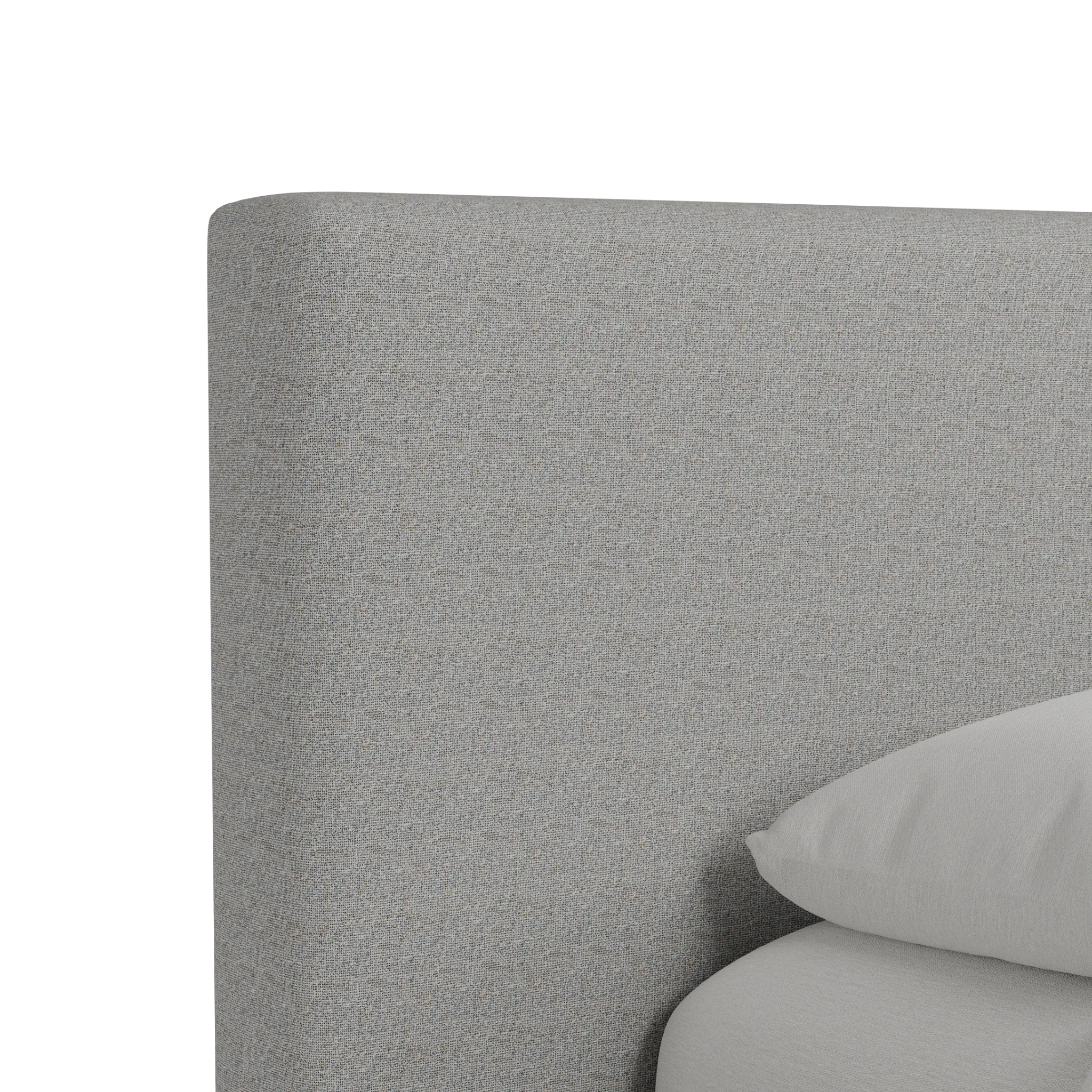 Grayton Natural Beauty 44" Upholstered Platform Bed