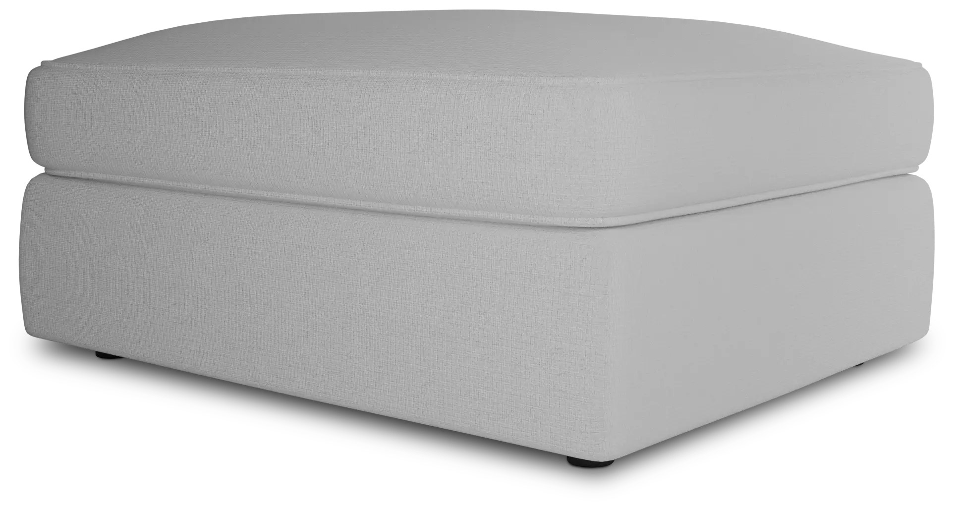 Siesta Suave White Fabric Ottoman Siesta Suave White Fabric Ottoman
