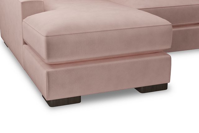 Edgewater Joya Light Pink Medium Left Chaise Sectional