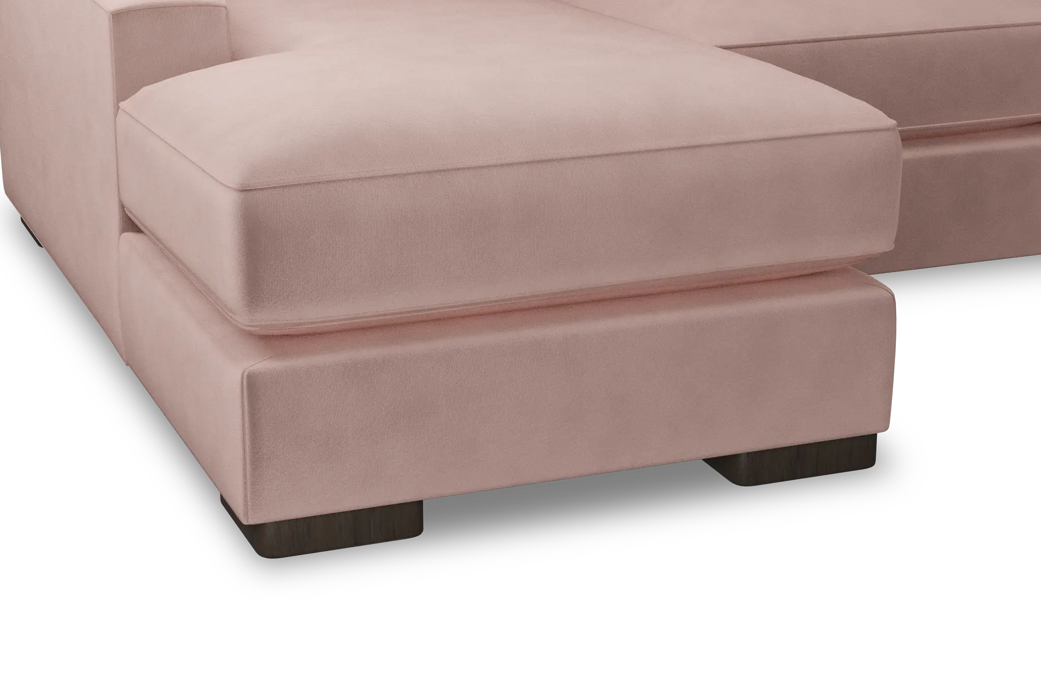 Edgewater Joya Light Pink Medium Left Chaise Sectional Edgewater Joya Light Pink Medium Left Chaise Sectional