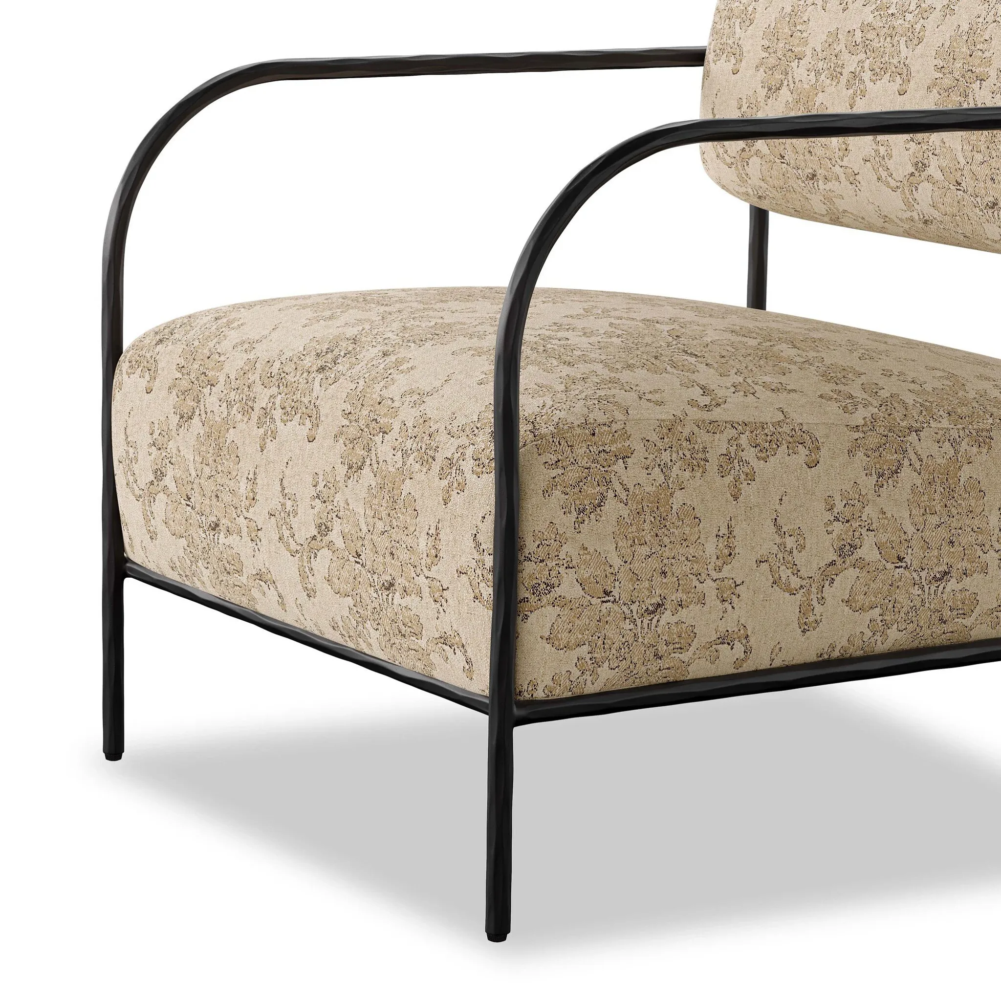 Four Hands Zoro Beige Fabric Accent Chair