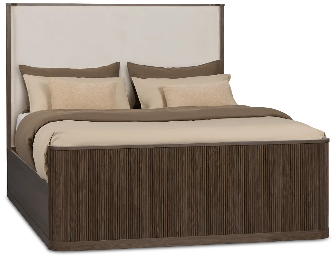 Camden Dark Tone Uph Panel Bed