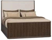 Camden Dark Tone Uph Panel Bed