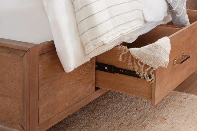 Provo Mid Tone Panel Storage Bed