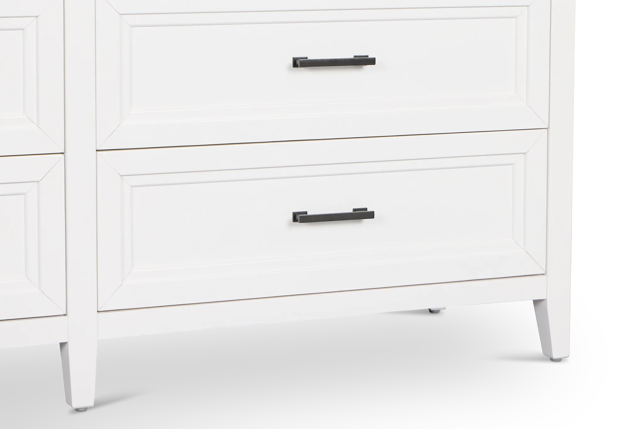 Nantucket White Dresser & Mirror