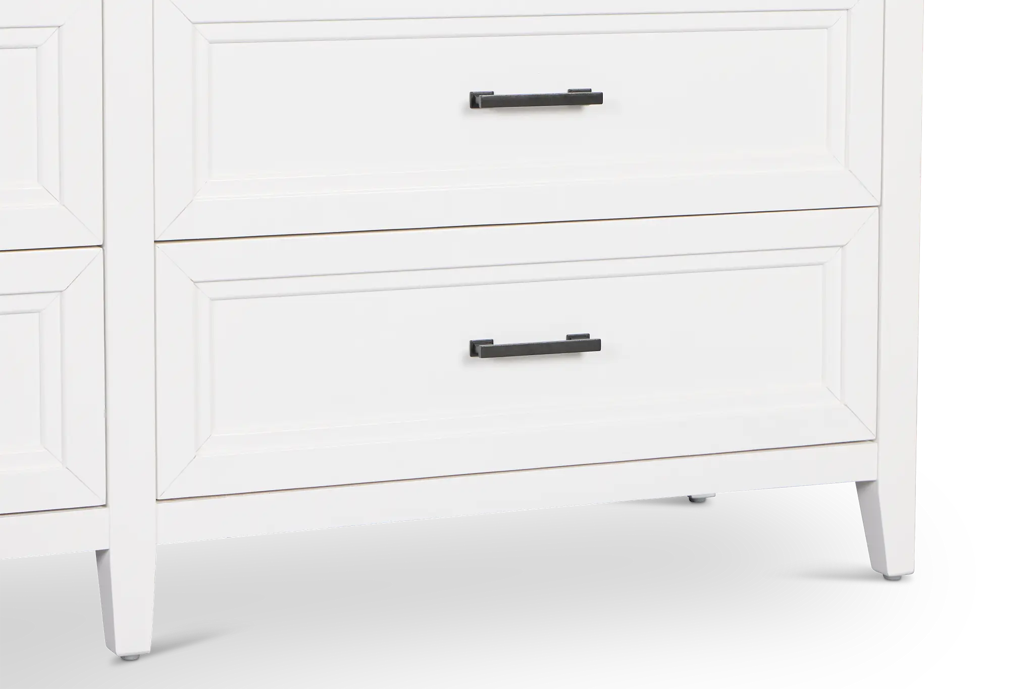Nantucket White Dresser & Mirror Nantucket White Dresser & Mirror