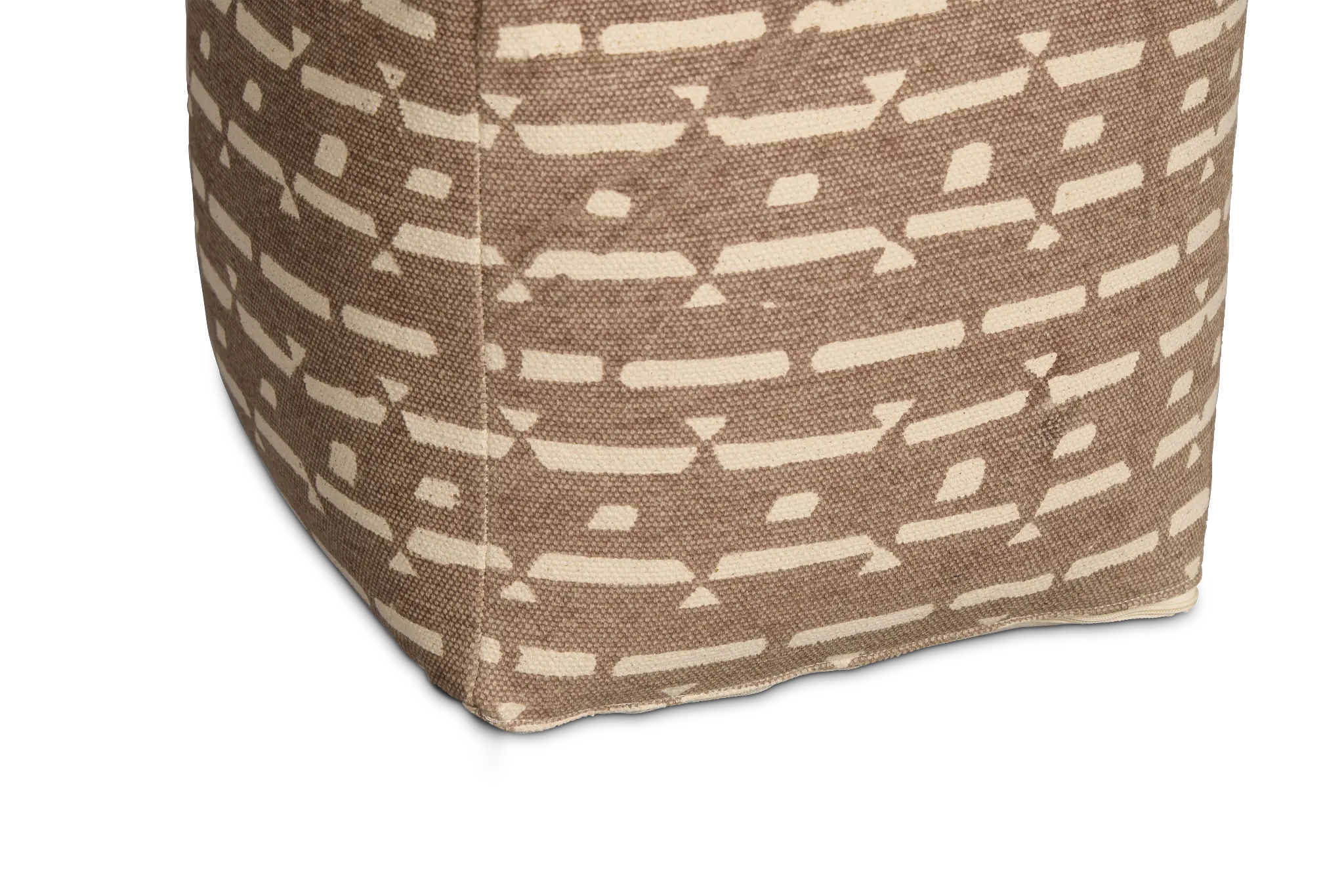 Pali Gray Accent Pouf Pali Gray Accent Pouf