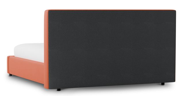 Grayton Joya Orange 44" Upholstered Platform Bed