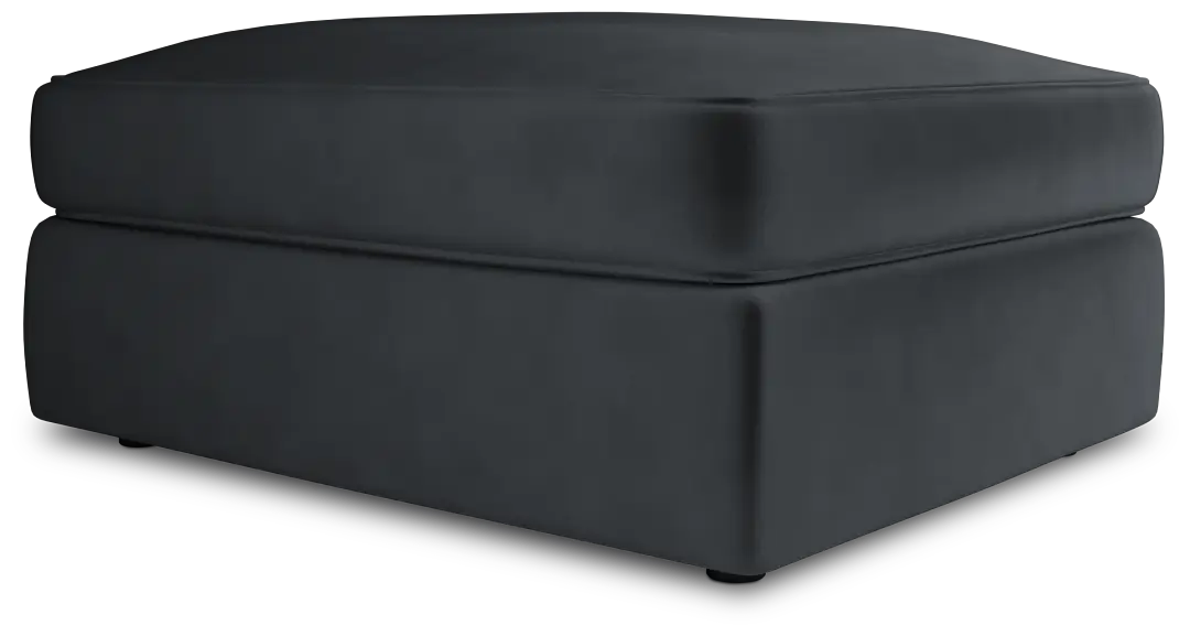 Siesta Joya Gray Fabric Ottoman Siesta Joya Gray Fabric Ottoman
