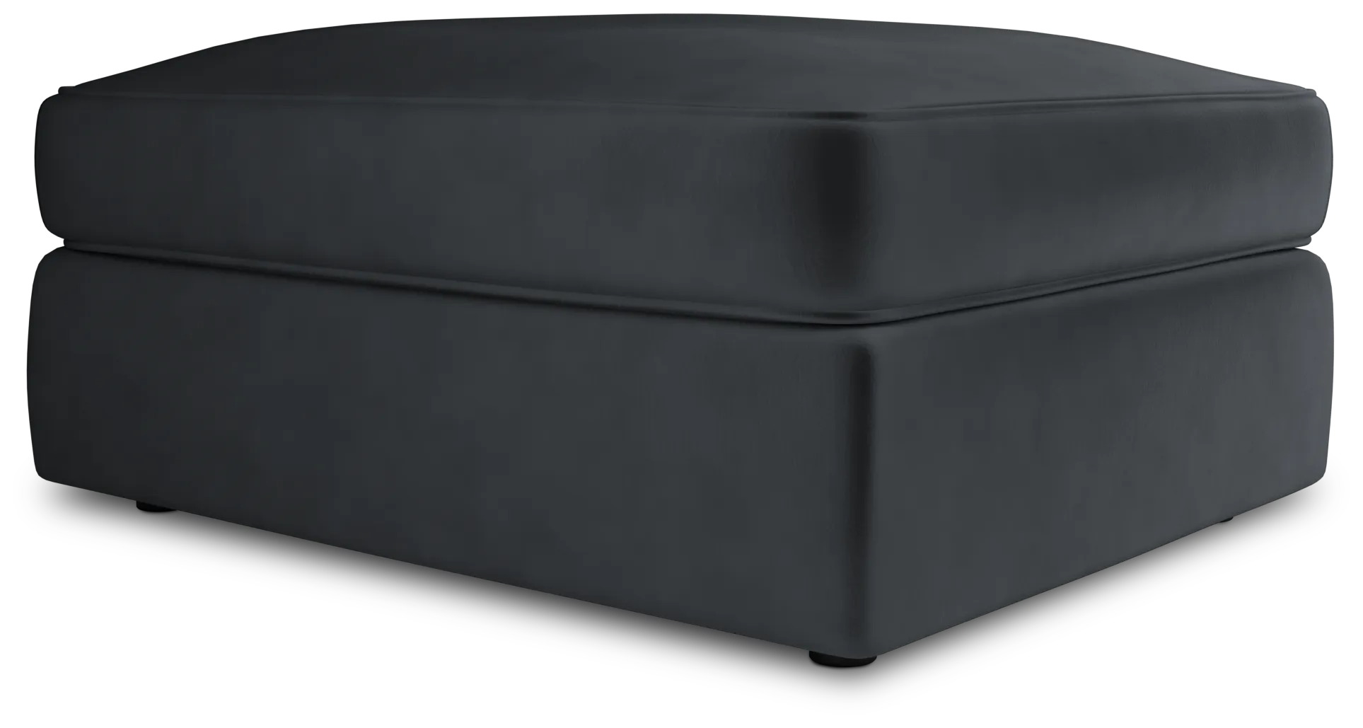 Siesta Joya Gray Fabric Ottoman