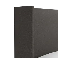 Captiva Elite Dark Gray 60" Upholstered Shelter Bed