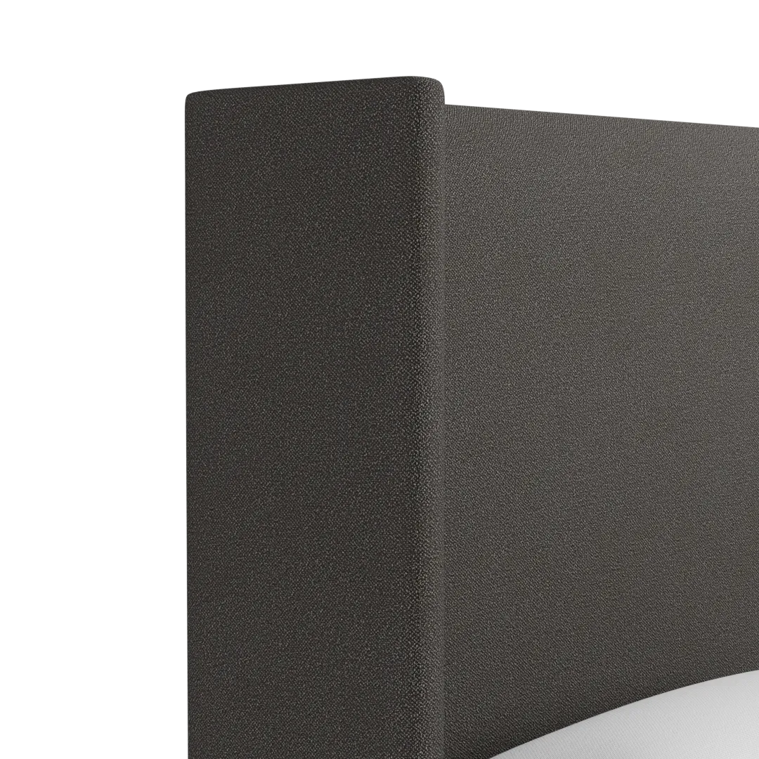 Captiva Elite Dark Gray 60" Upholstered Shelter Bed