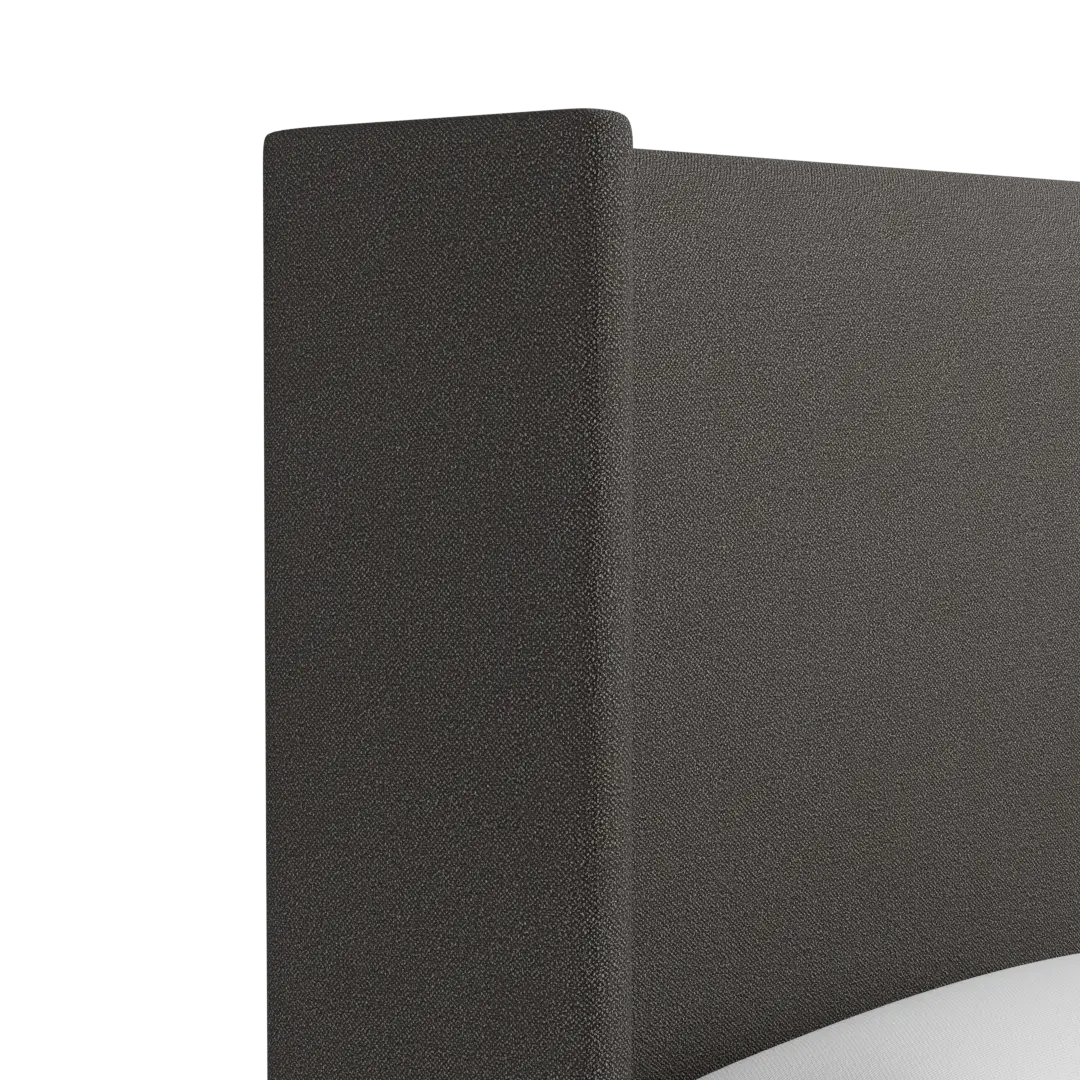 Captiva Elite Dark Gray 60" Upholstered Shelter Bed Captiva Elite Dark Gray 60" Upholstered Shelter Bed