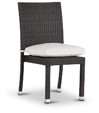 Zen White Side Chair