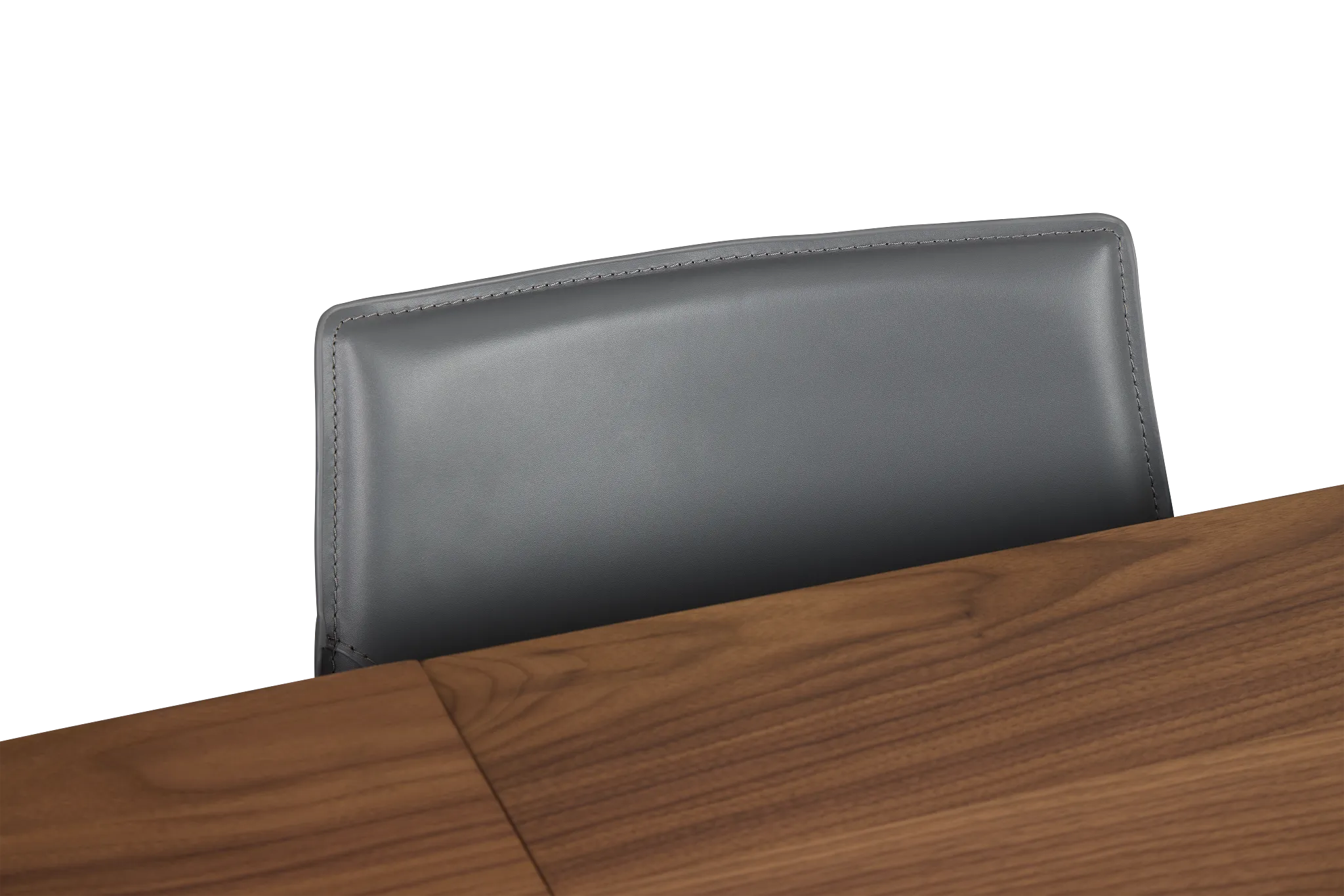 Margo Two-tone Rect Table & 4 Gray Upholstered Chairs