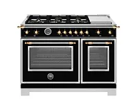 Bertazzoni Heritage Series Black 48" Gas Range