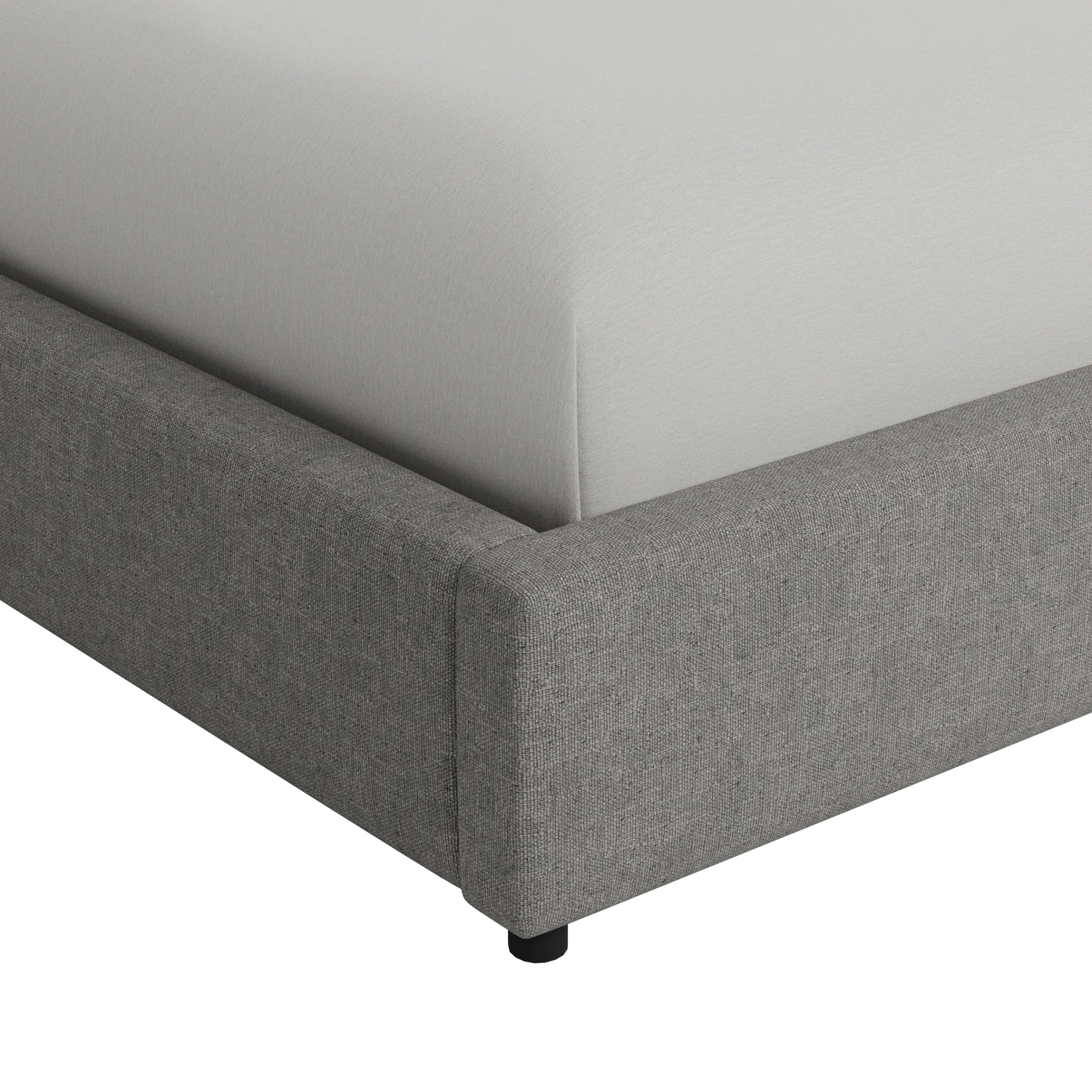 Grayton Linen 54" Upholstered Platform Bed