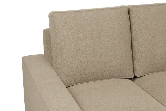 Edgewater Elite Taupe 84" Sofa W/ 3 Cushions
