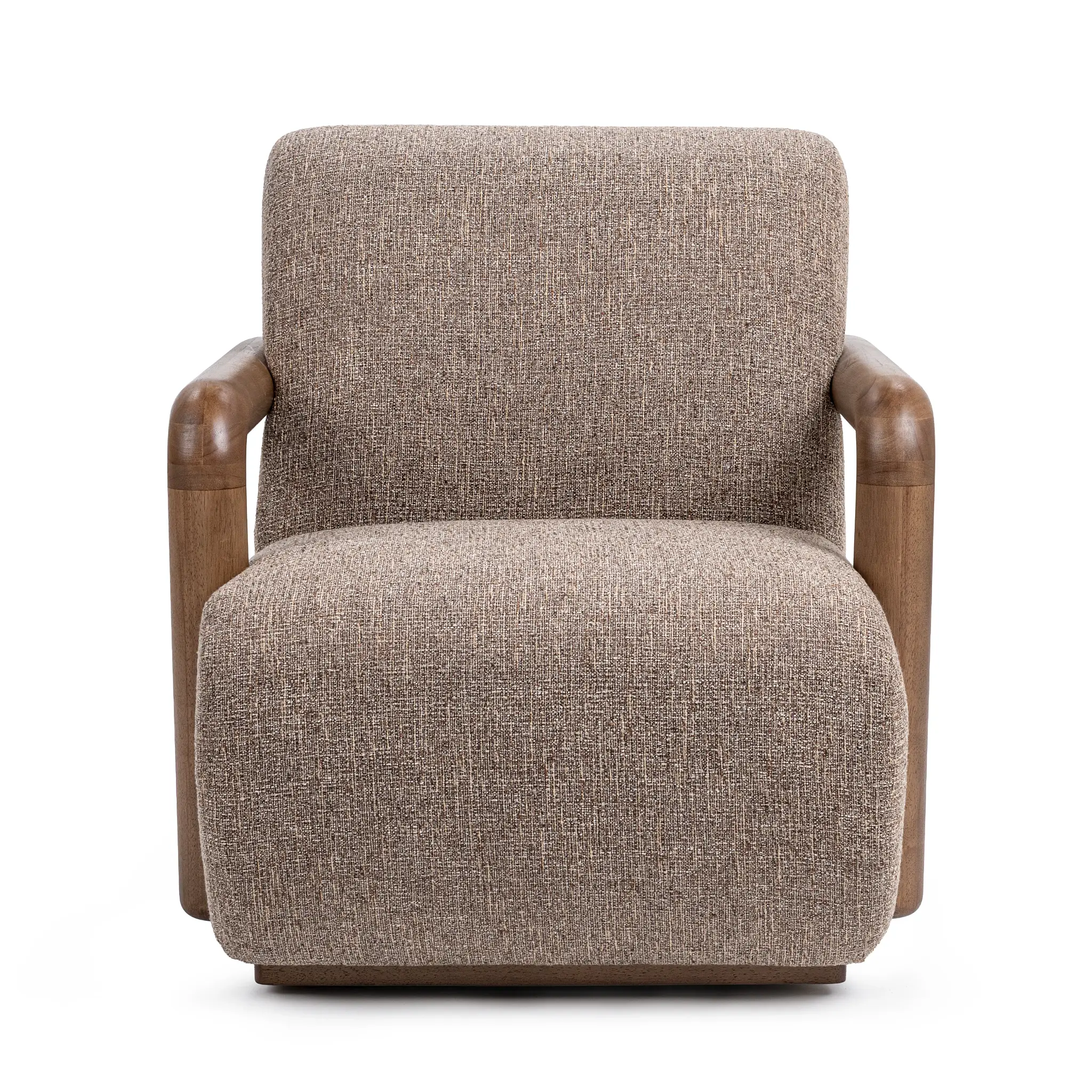 Willy Brown Fabric Swivel Accent Chair Willy Brown Fabric Swivel Accent Chair
