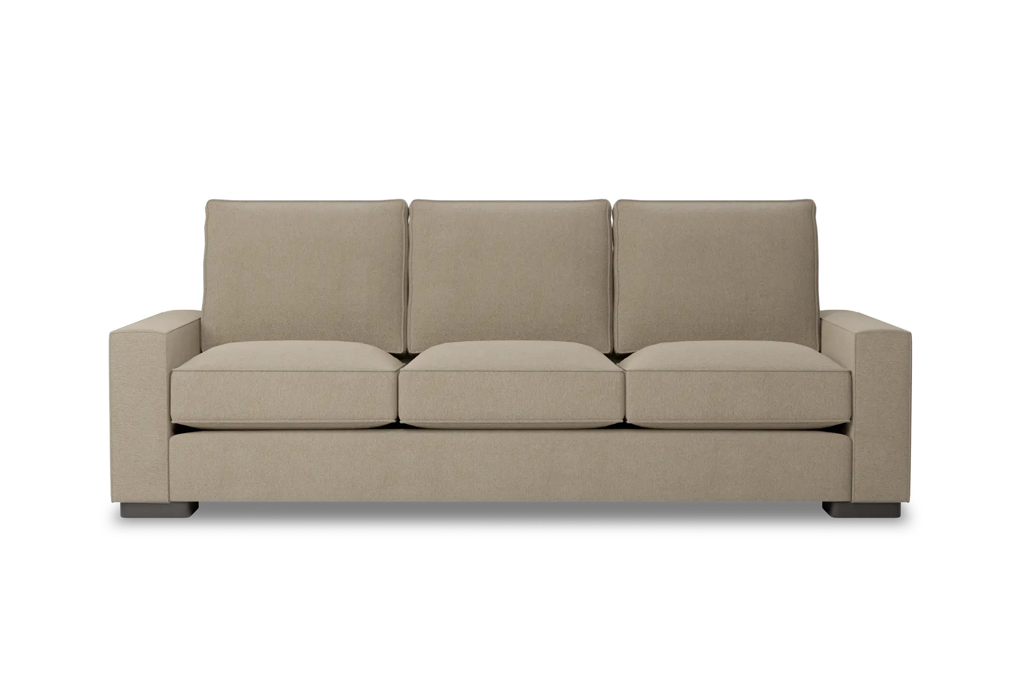 Edgewater Elite Taupe 96" Sofa W/ 3 Cushions Edgewater Elite Taupe 96" Sofa W/ 3 Cushions