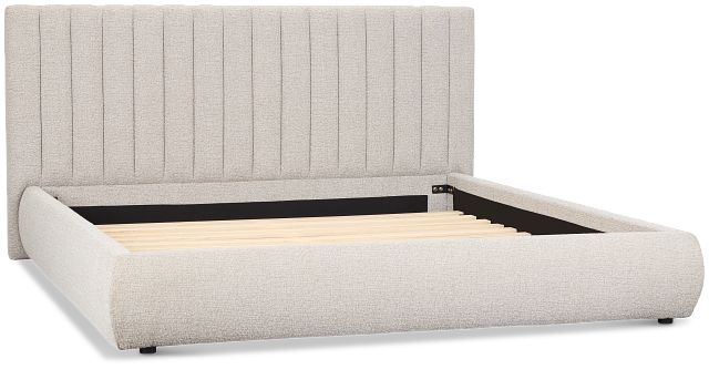 Nomad Gray Uph Platform Bed