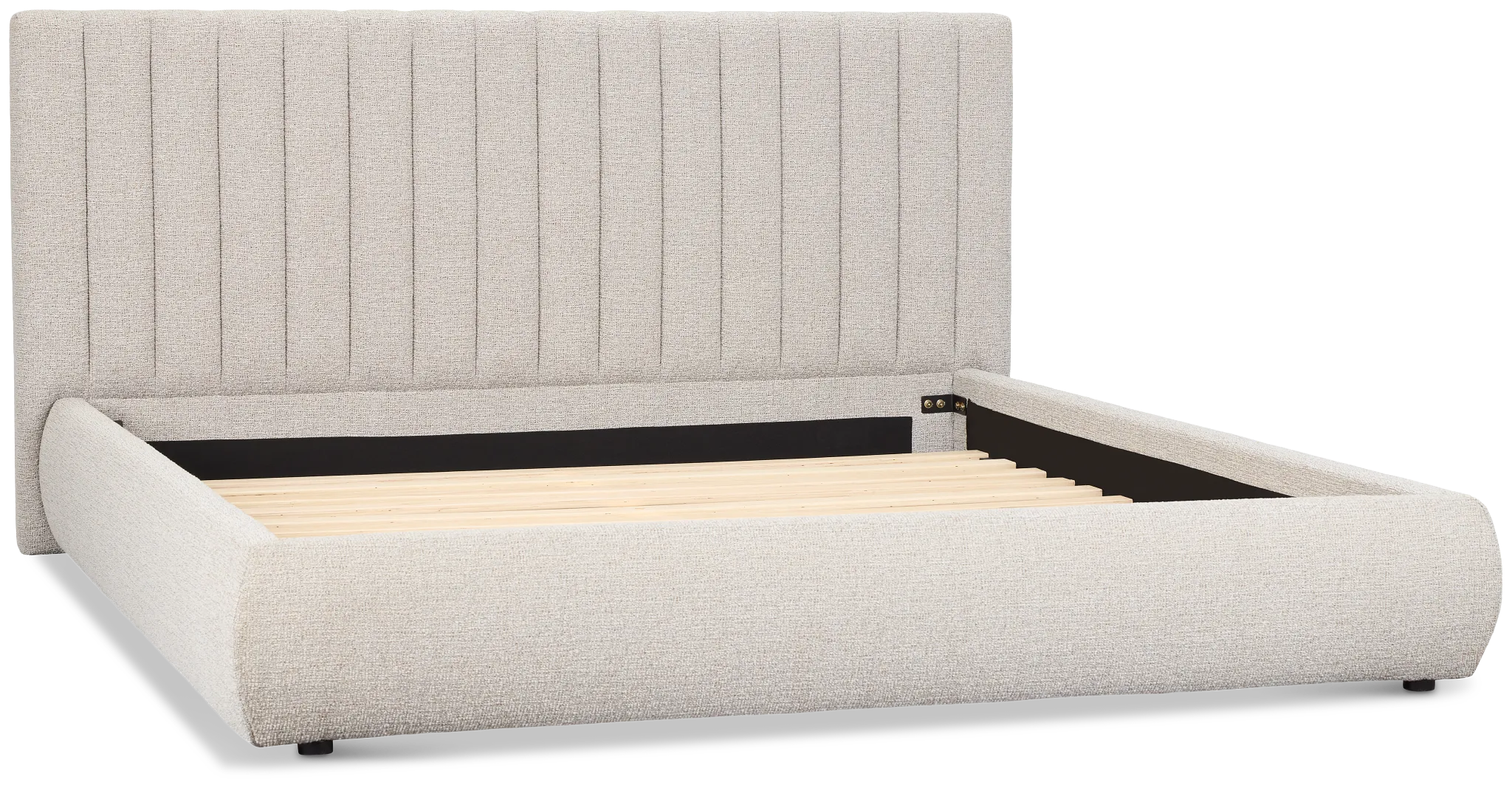 Nomad Gray Uph Platform Bed
