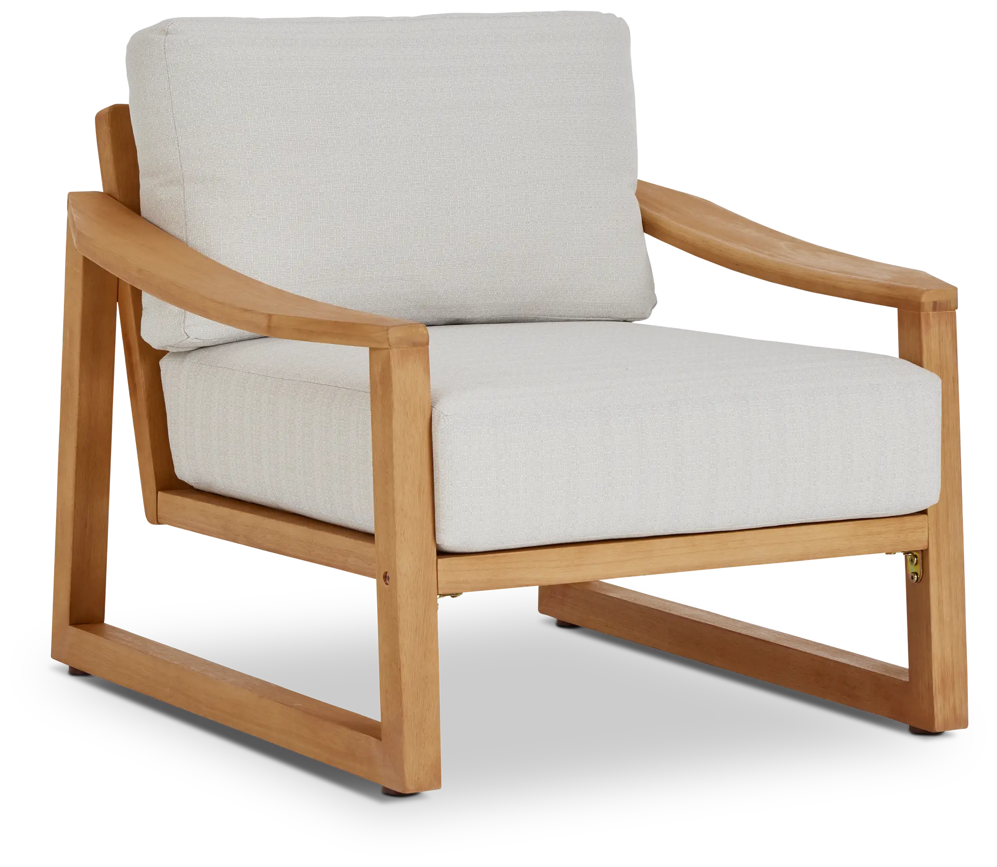 Tobago Light Tone Chair With Gray Cushion Tobago Light Tone Chair With Gray Cushion