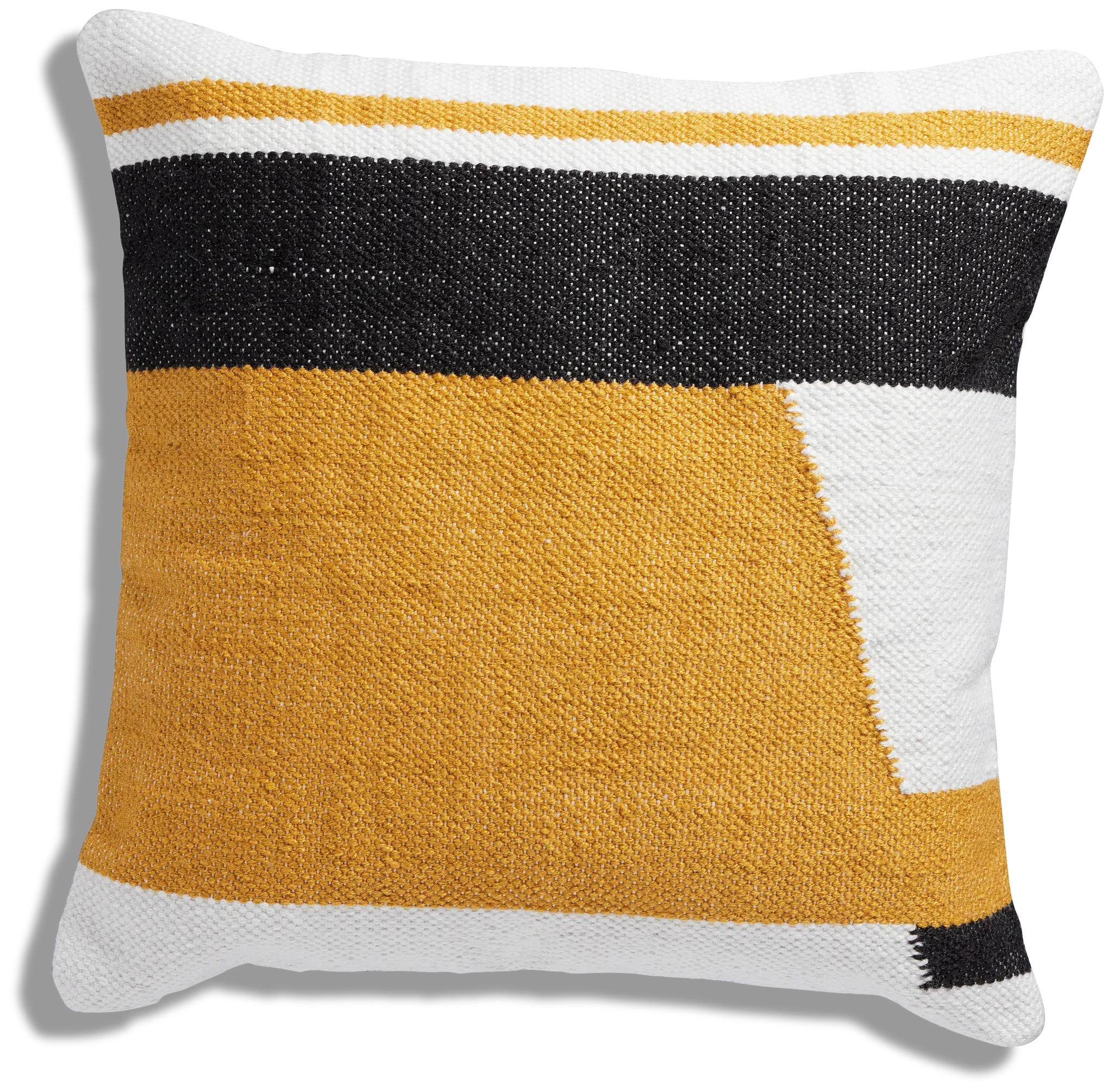 Adison Yellow 22" Accent Pillow