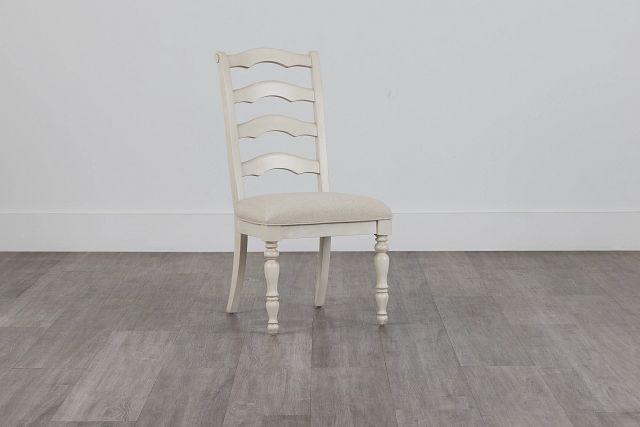 Savannah Ivory Wood Side Chair